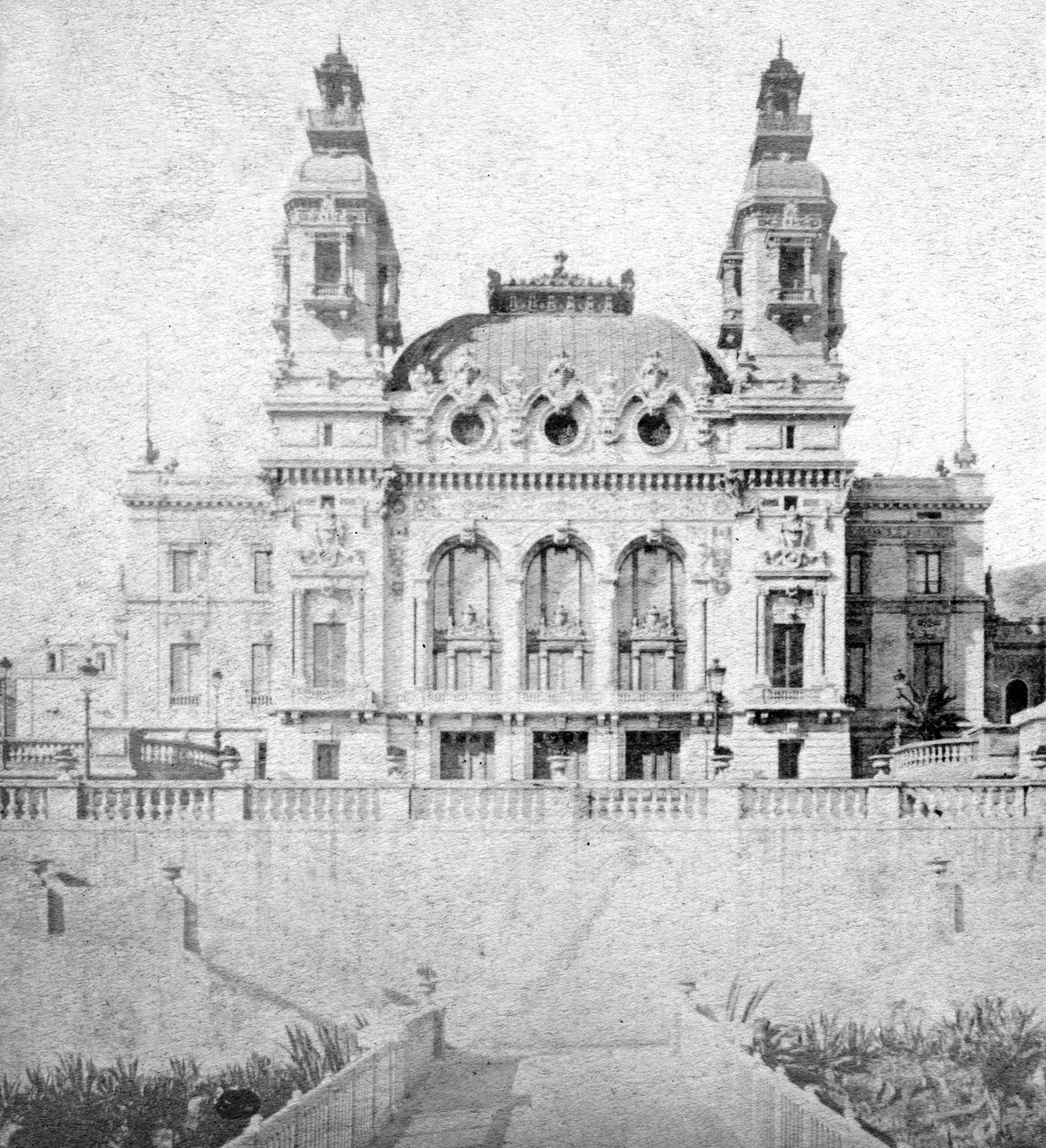 Il casinò di Monte Carlo, Monaco, fine XIX secolo da Alfredo Noack