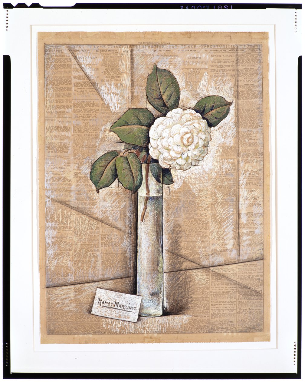 Gardenia in vetro, c.1936 da Alfredo Ramos Martinez