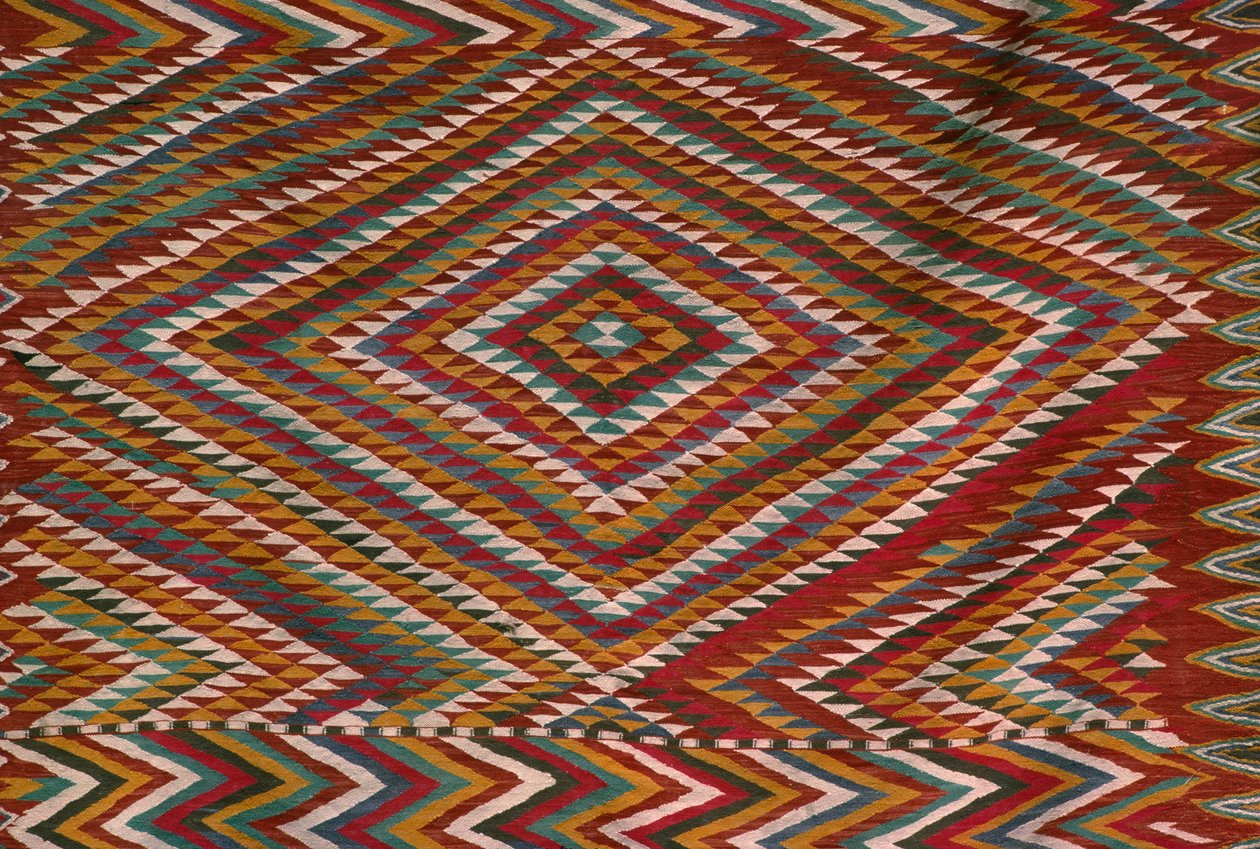 Tappeto dalla valle del Mzab (dettaglio) da Algerian School