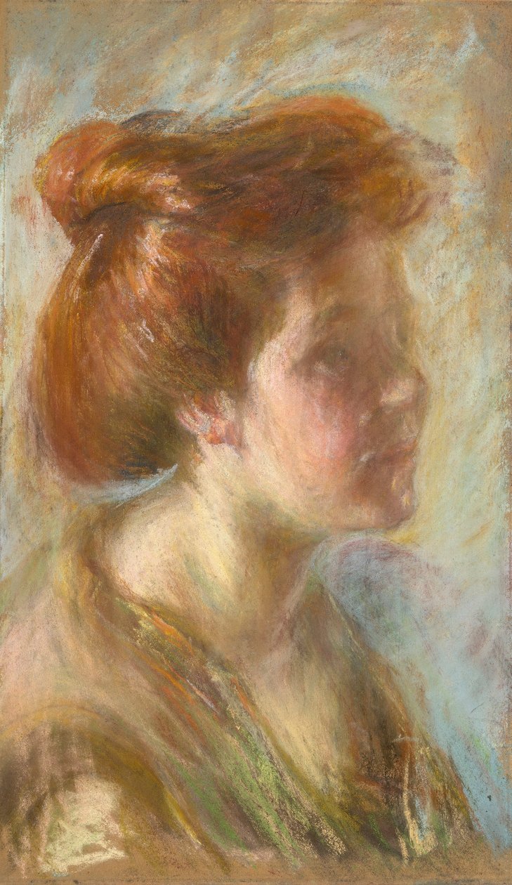 Ragazza con capelli alla Tiziano da Alice Pike Barney