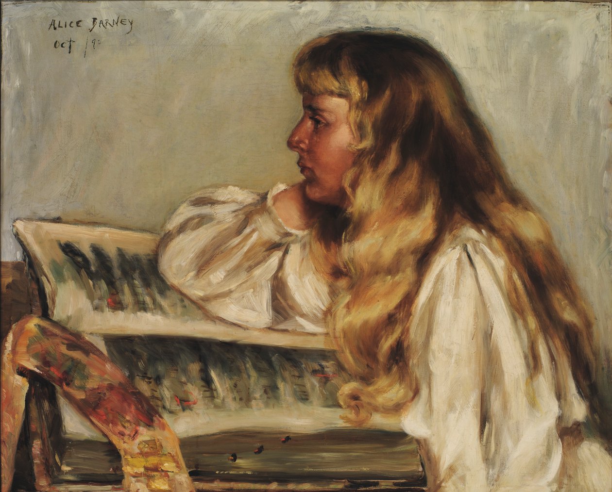 Natalie e Messale, 1890 da Alice Pike Barney