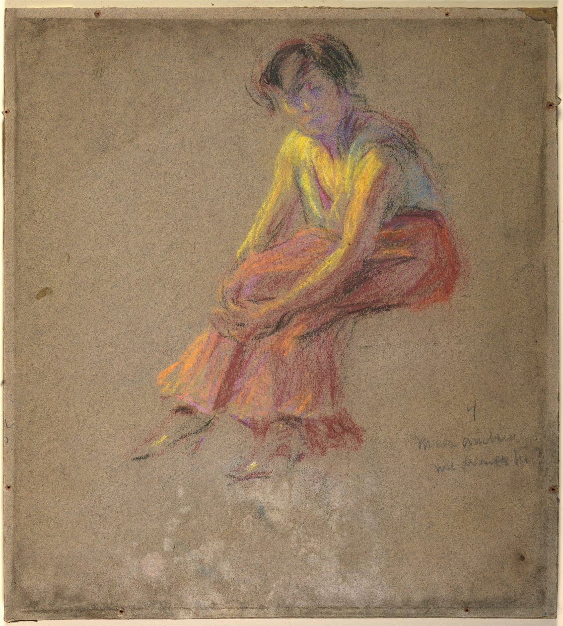 Donna seduta da Alice Pike Barney