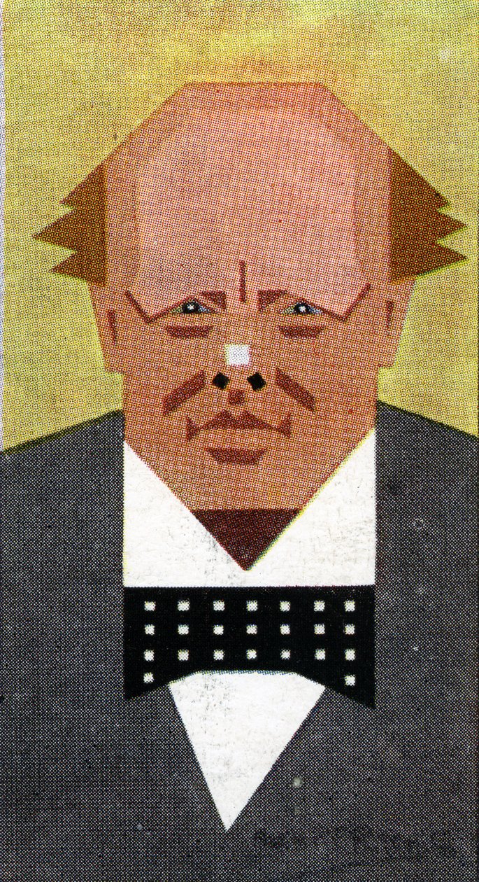 Winston Churchill, 1926 da Alick P. F. Ritchie