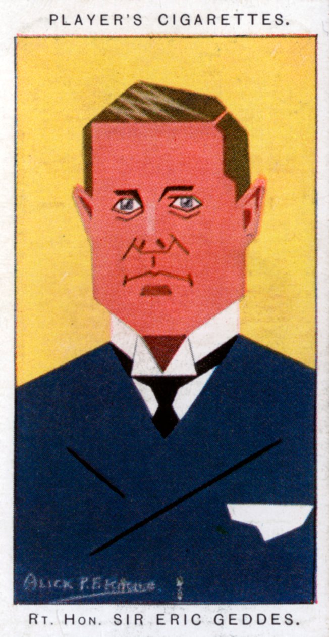 Sir Eric Campbell Geddes, politico britannico da Alick P. F. Ritchie