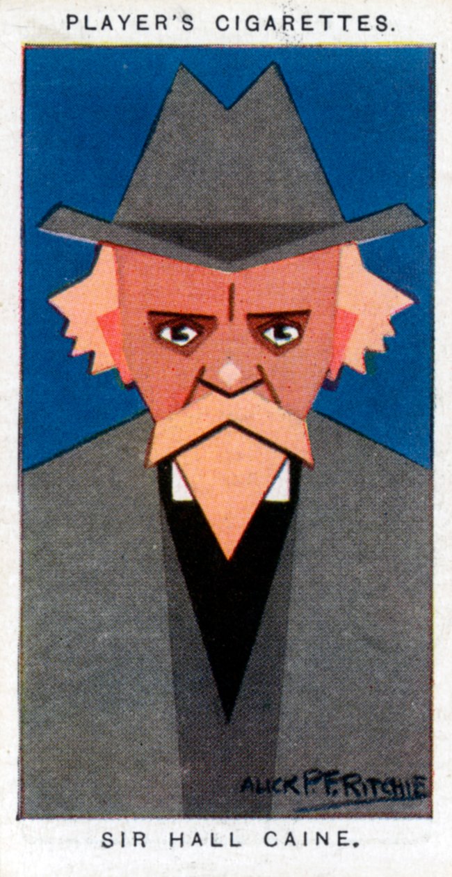 Sir Hall Caine, romanziere britannico, 1926 da Alick P. F. Ritchie