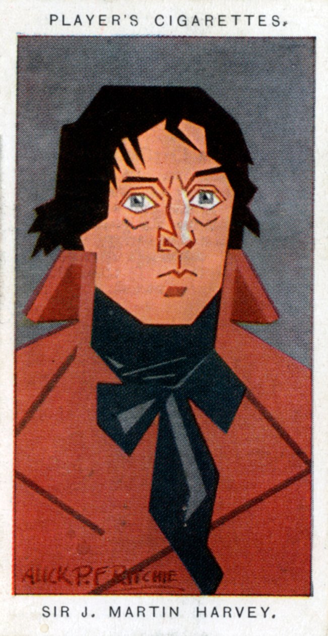 Sir John Martin-Harvey, attore e direttore teatrale britannico da Alick P. F. Ritchie