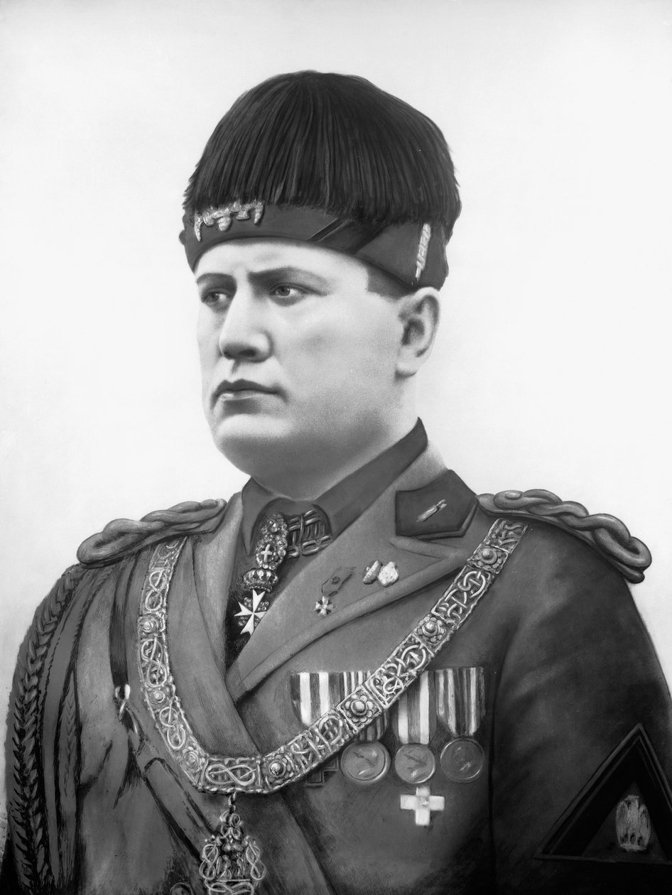Benito Mussolini da Fratelli Alinari