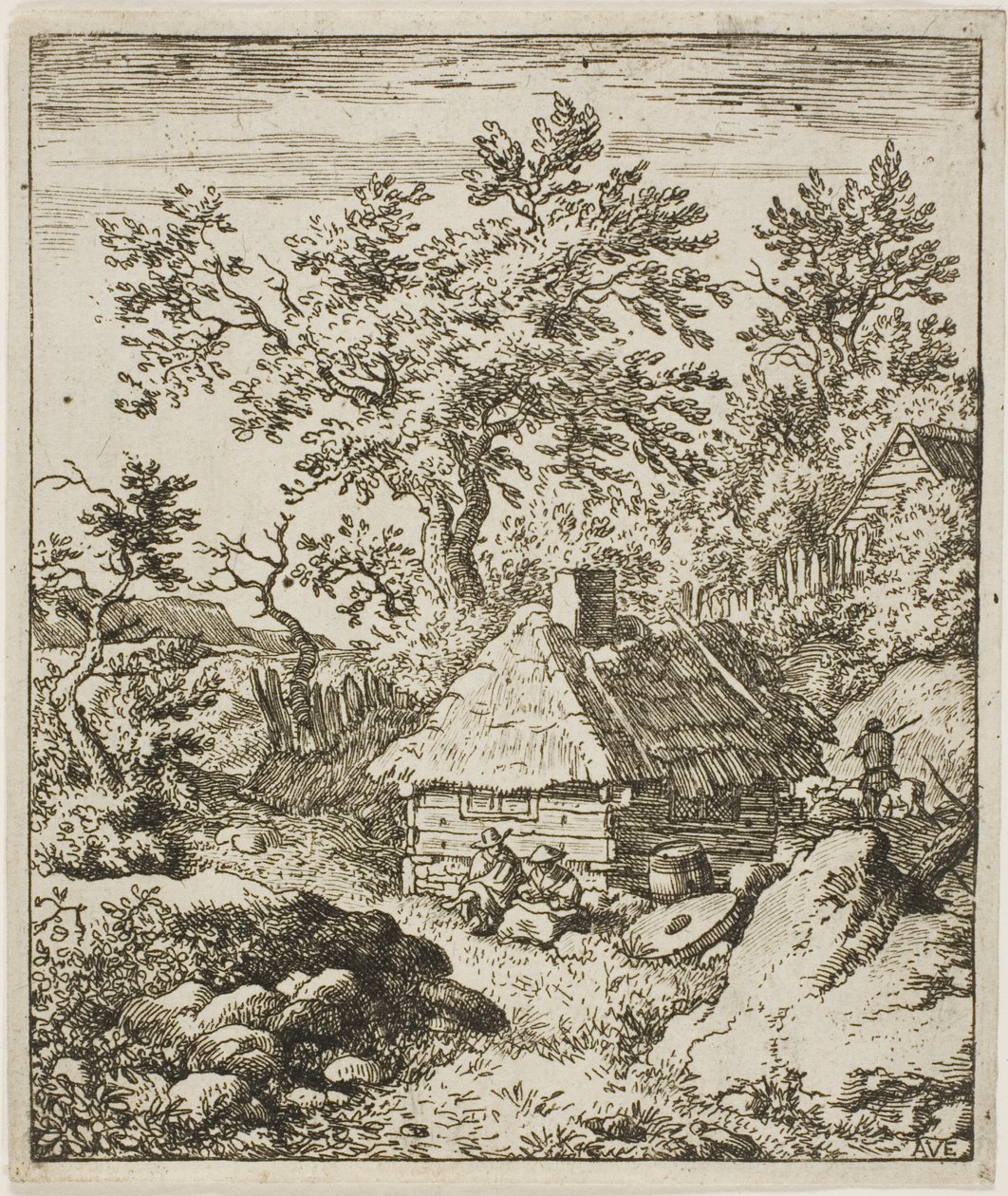 Paesaggio con macina da Allaert van Everdingen