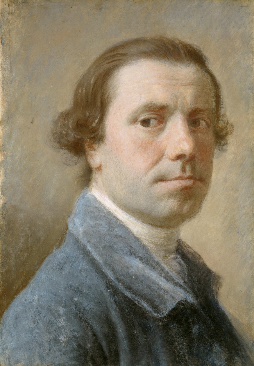 Allan Ramsay, 1713 - 1784. Artista (Autoritratto) da Allan Ramsay