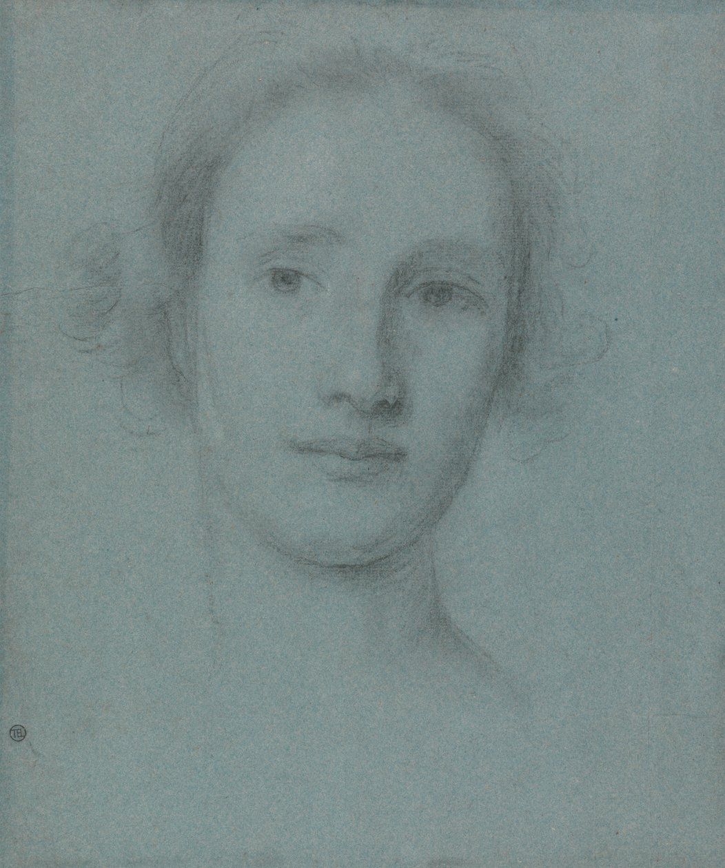 Testa di una giovane donna da Allan Ramsay