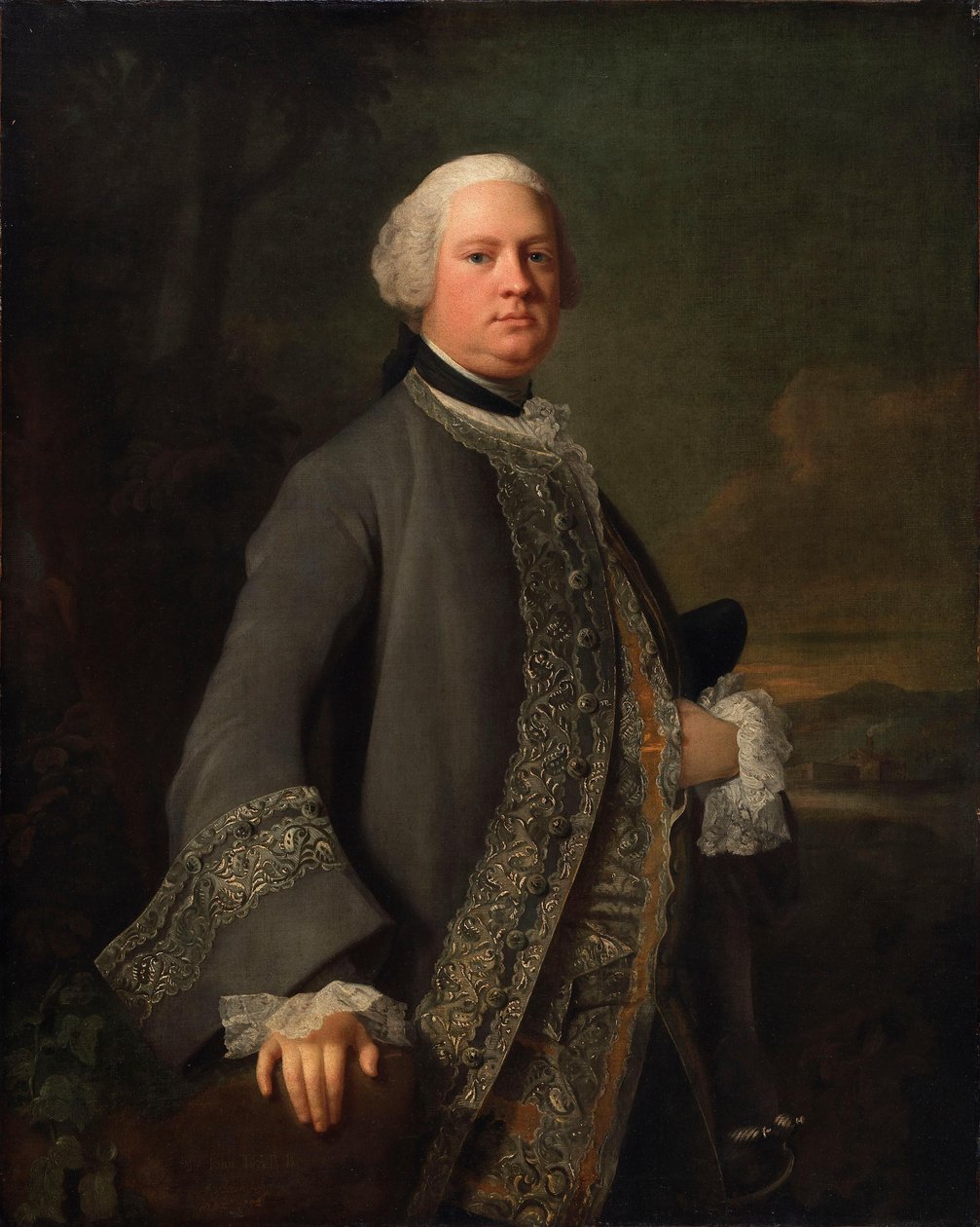 Ritratto di Sir John Tyrell, Bt. da Allan Ramsay