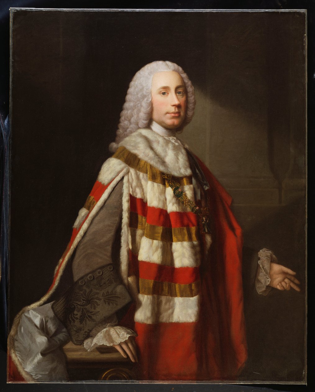 Ritratto di un nobile, ritenuto essere James, 8º Conte di Moray da Allan Ramsay