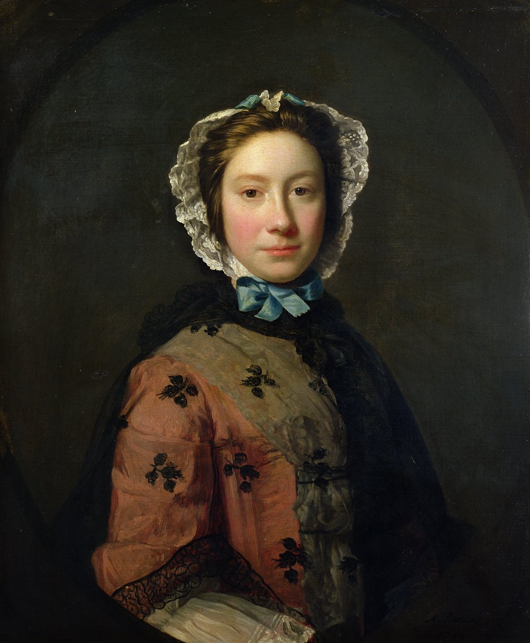 Rosamond Sargent, nata Chambers, 1749 da Allan Ramsay