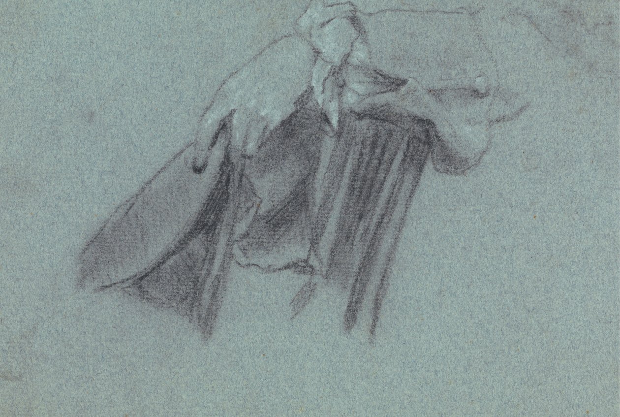 Studio di una mano che tiene un cappello da Allan Ramsay