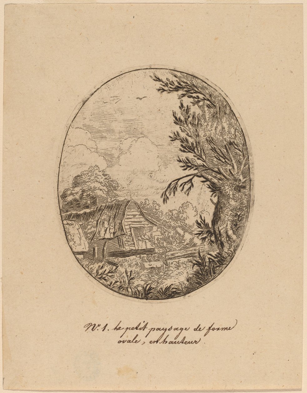 Amleto tra gli alberi da Allart van Everdingen