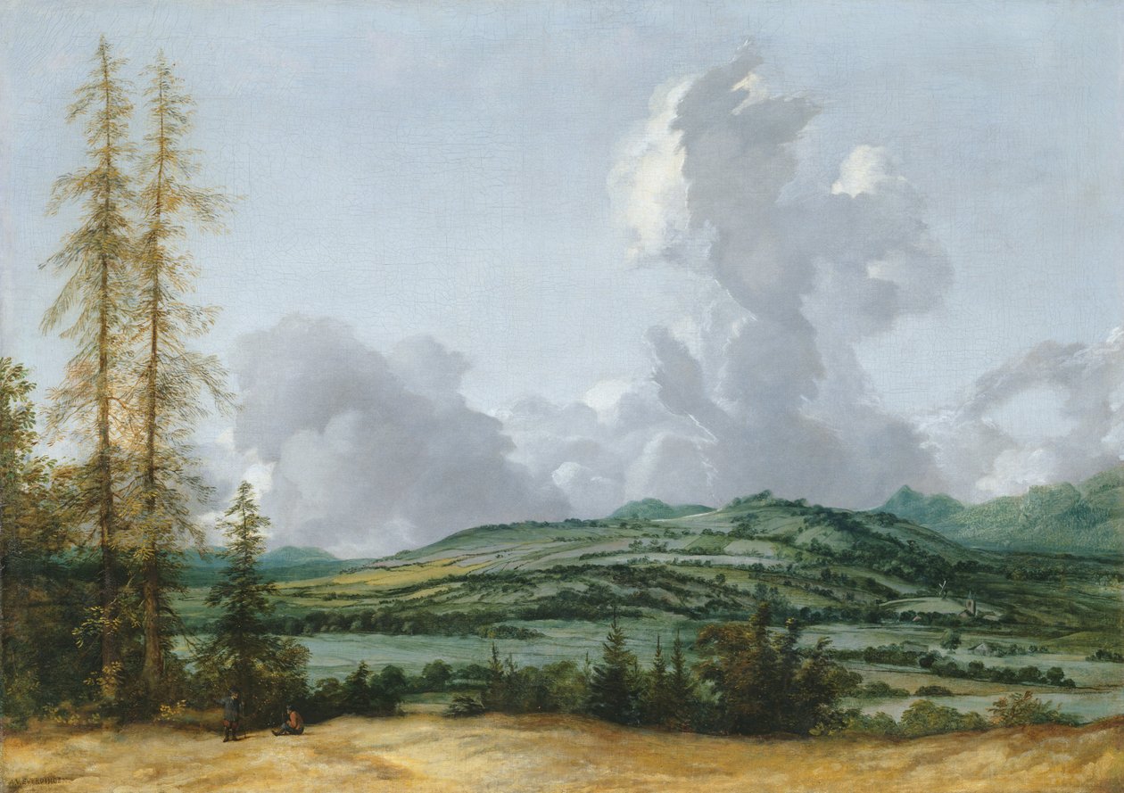 Paesaggio Collinare da Allart van Everdingen