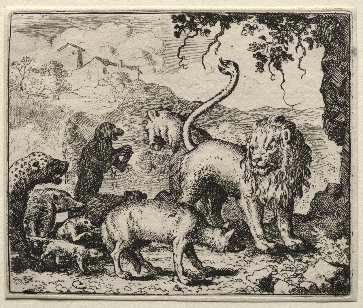 Reynard la Volpe: Prima denuncia del lupo da Allart van Everdingen