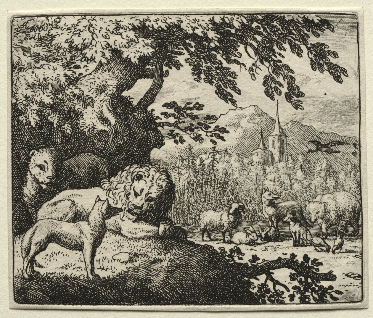 Reynard la volpe: Reynard continua la sua storia da Allart van Everdingen