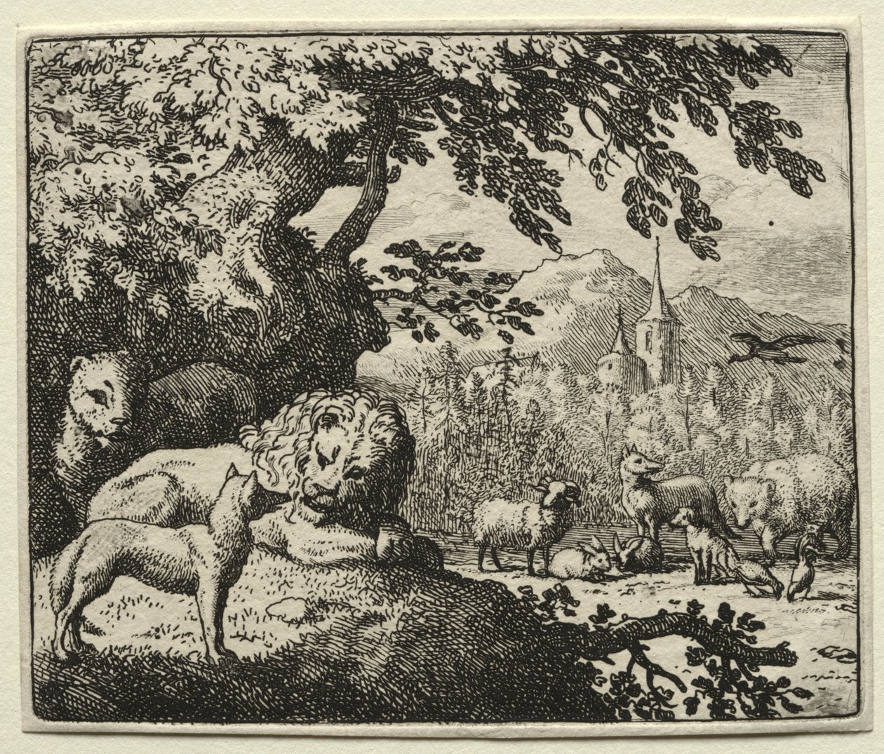 Reynard la Volpe: Reynard Continua la Sua Storia da Allart van Everdingen