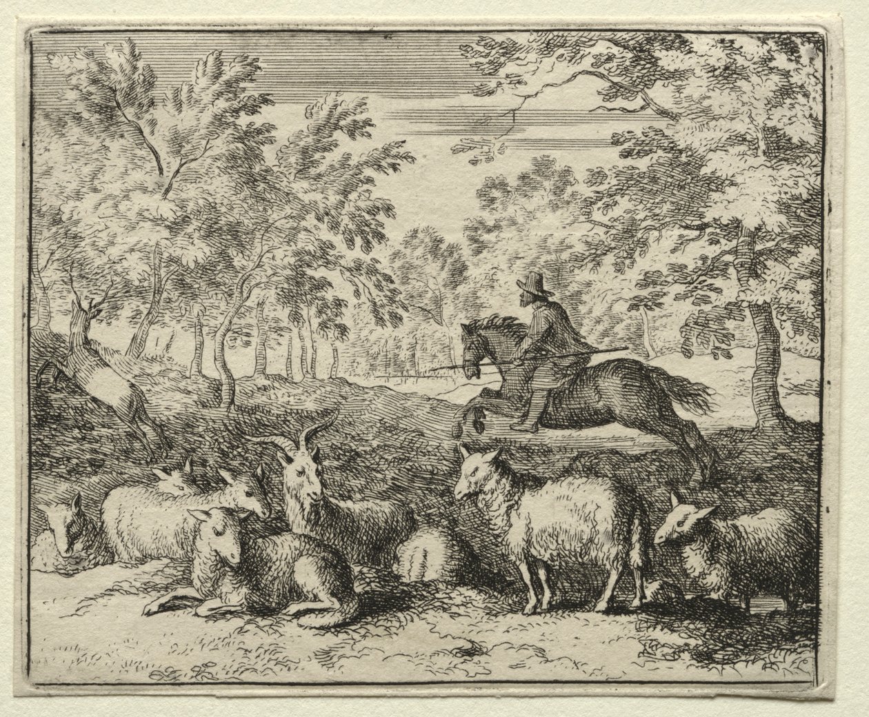 Reynard la Volpe: La caccia al cervo da Allart van Everdingen