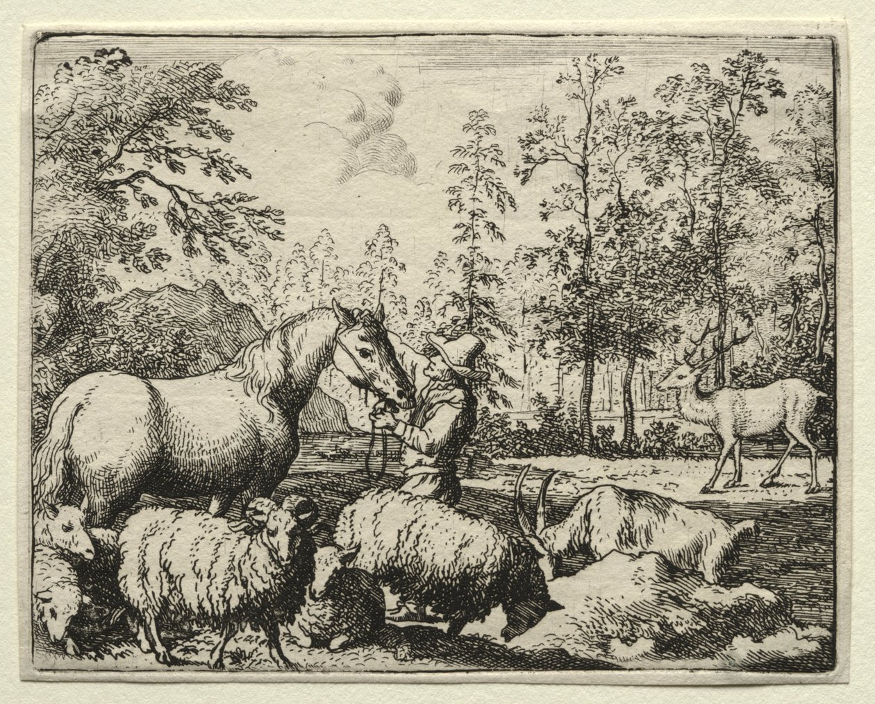 Reynard la Volpe: Il Cavallo Geloso da Allart van Everdingen