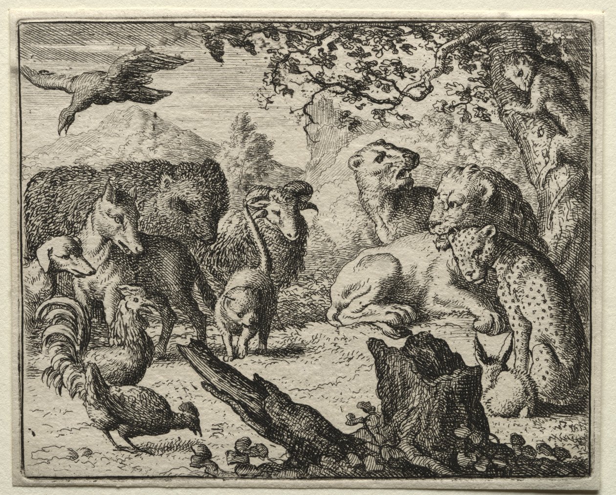 Reynard la volpe: La corte del leone da Allart van Everdingen