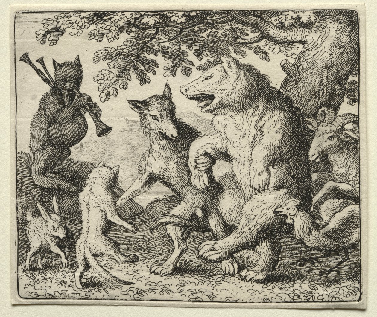 Reynard la Volpe: Il lupo e l