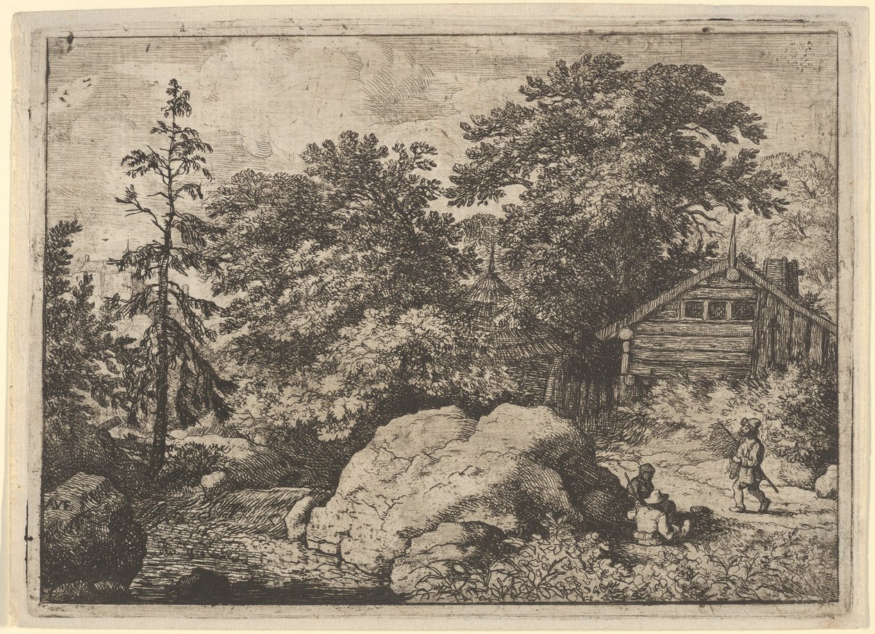 La collina da Allart van Everdingen