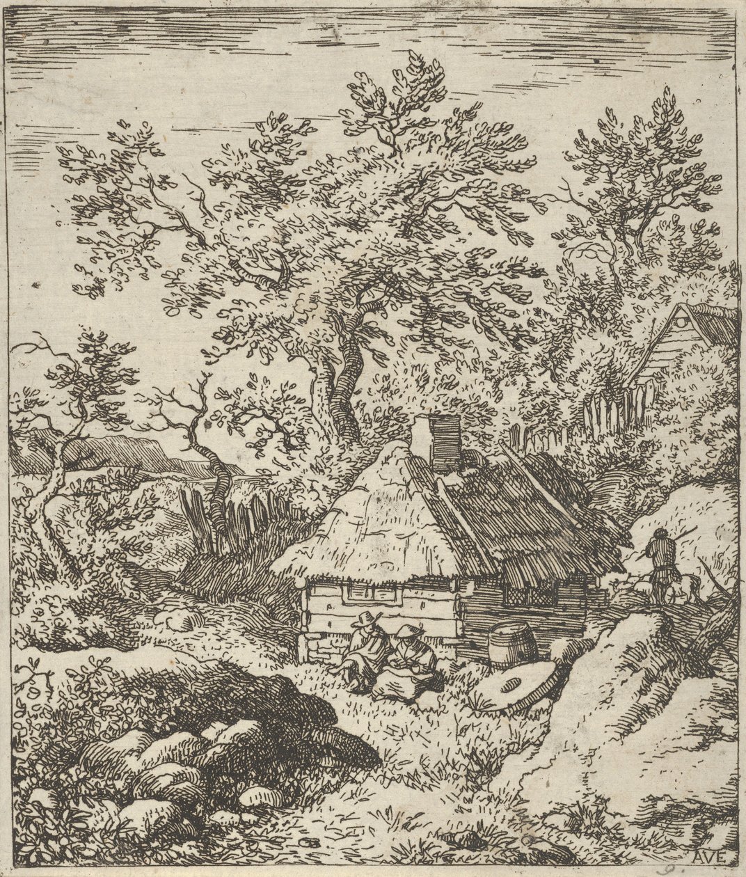 La macina vicino alla botte da Allart van Everdingen