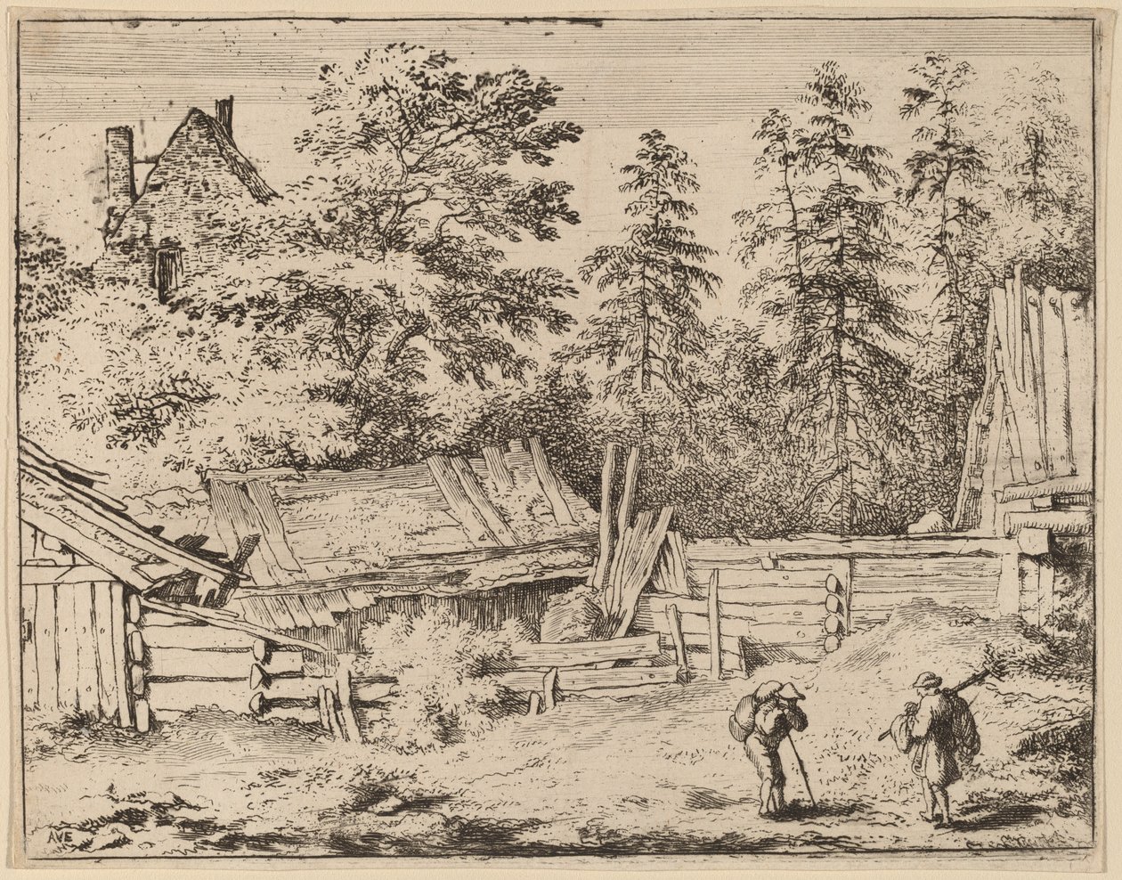 Tre casette da Allart van Everdingen