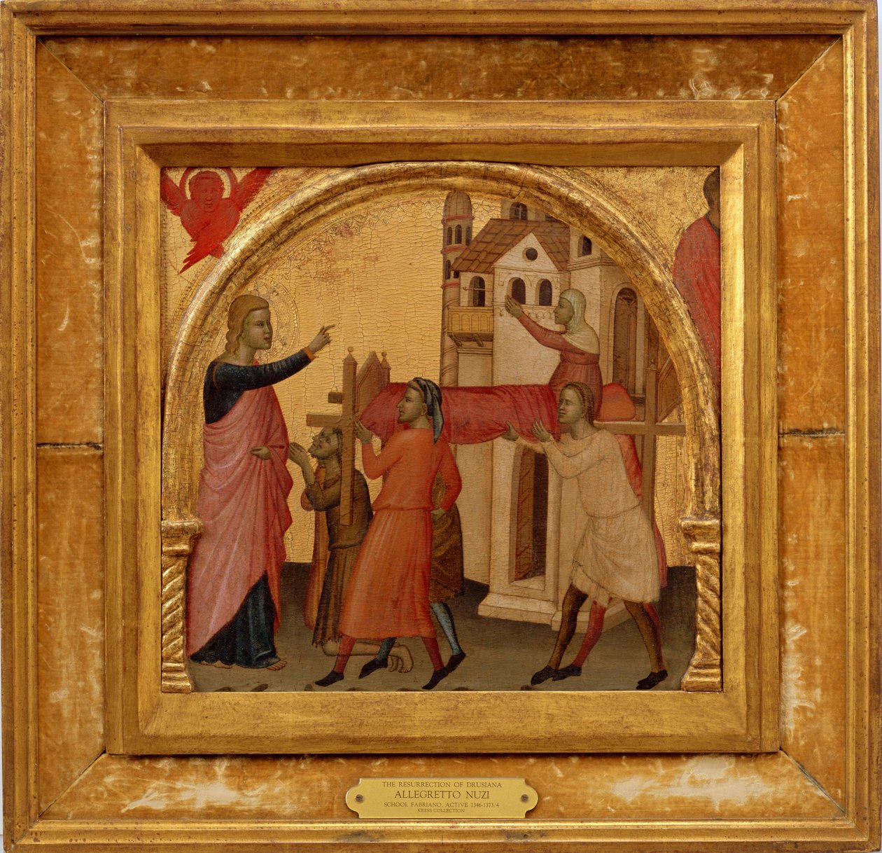 La resurrezione di Drusiana, ca. 1370 da Allegretto Nuzi
