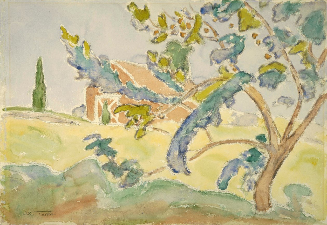 Albero e fienile da Allen Tucker