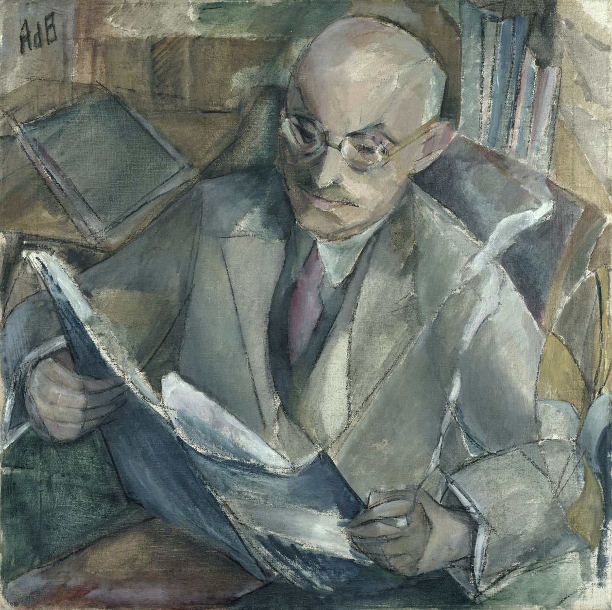 Ritratto del dottor Georg Wendemuth (1860-1929) da Alma Del Banco