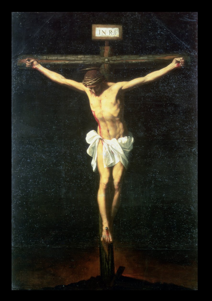 La crocifissione, fine anni 1630 da Alonso Cano