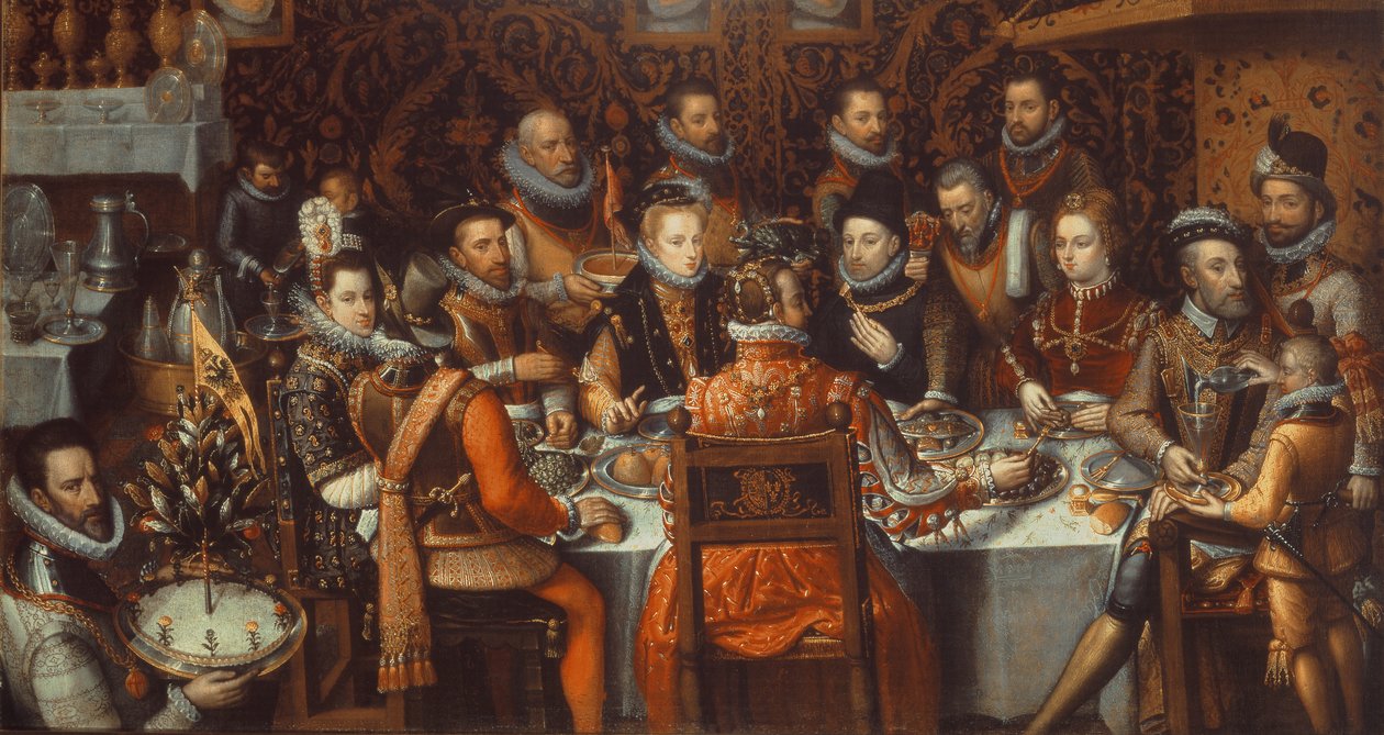 Il banchetto dei monarchi, c.1579 da Alonso Sánchez Coello