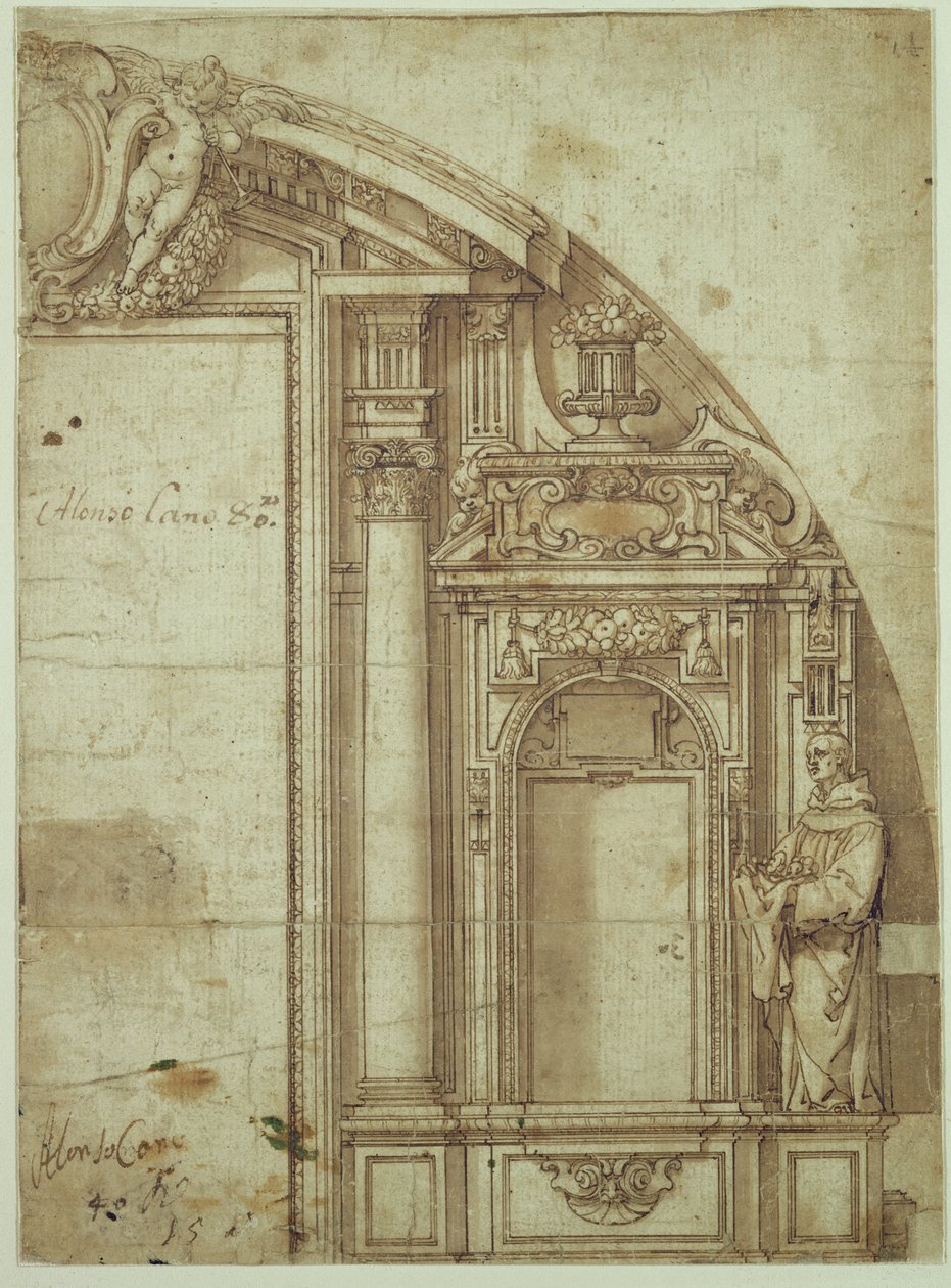 Studio architettonico da Alonso Cano