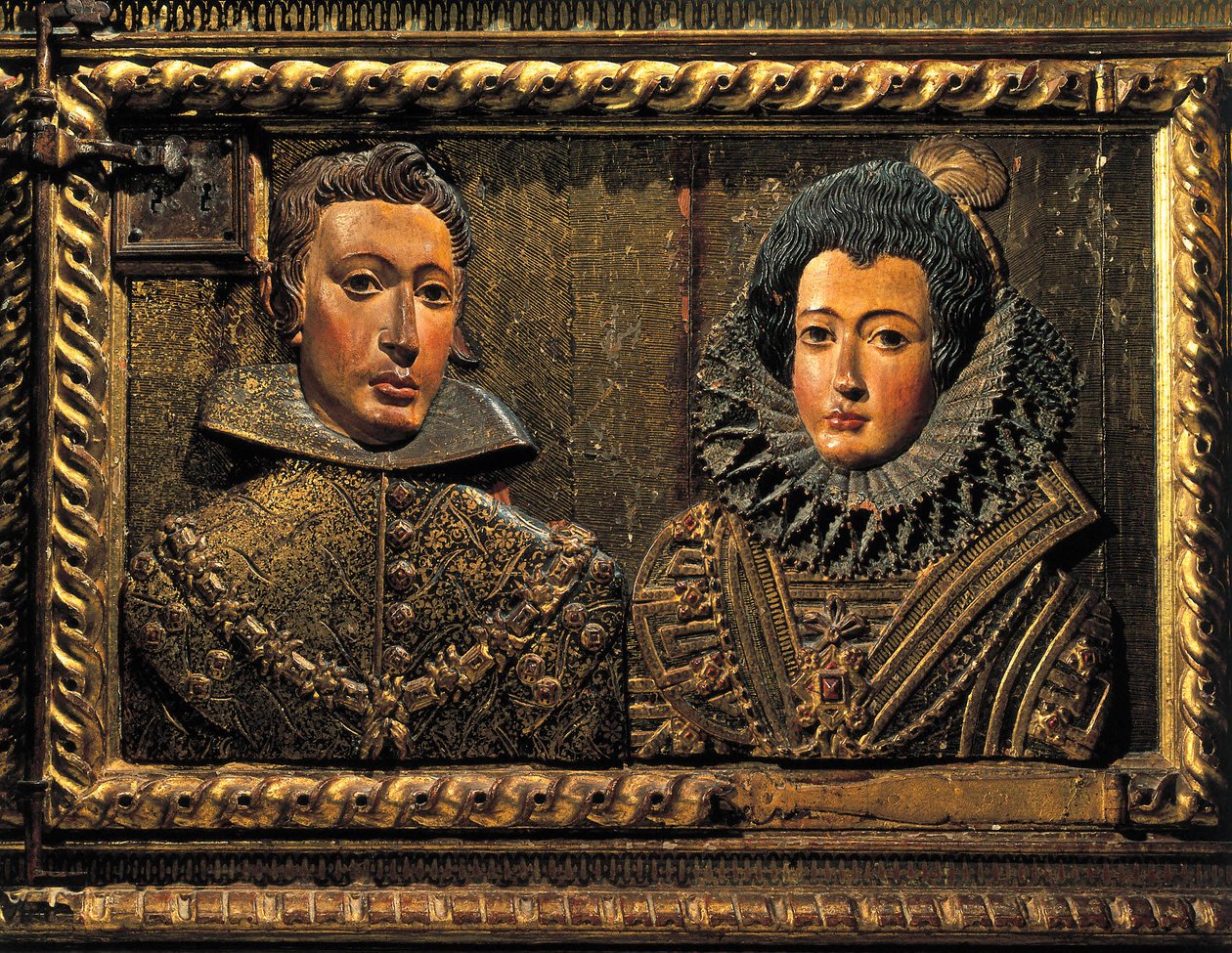 Ritratto di Filippo II, rilievo da Alonso de Mena