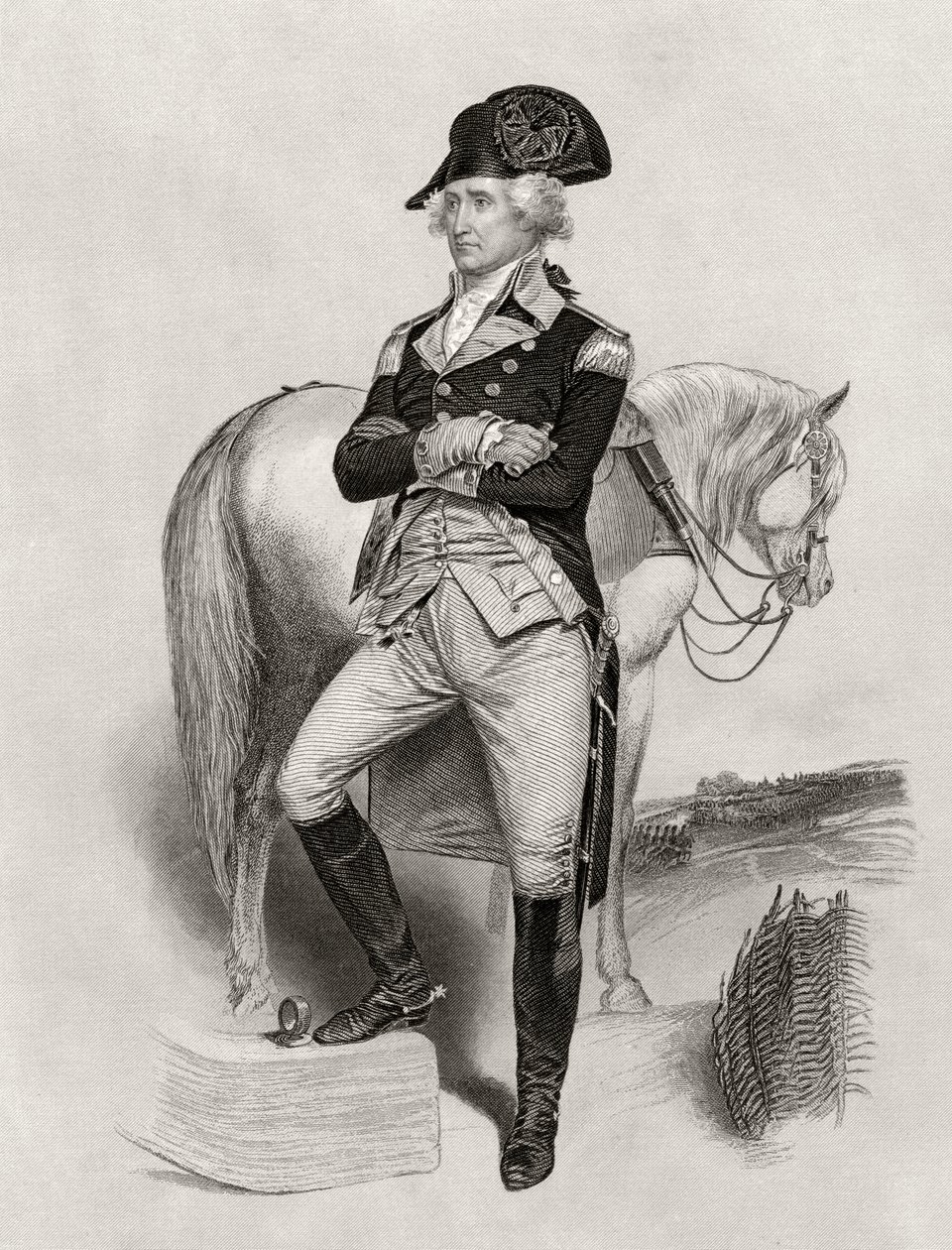 George Washington nel 1775, da 