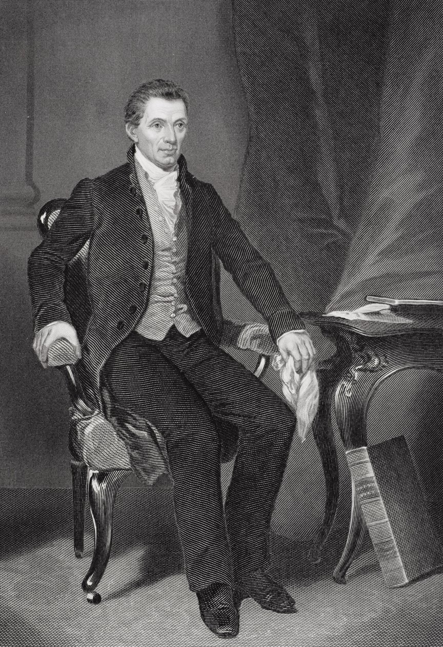James Monroe (1758-1831) da Alonzo Chappel