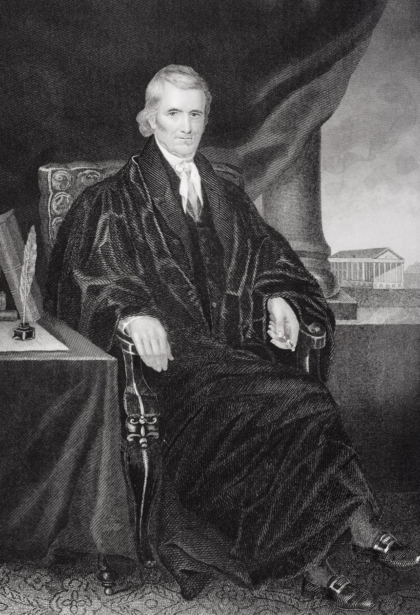 John Marshall (1755-1835) da Alonzo Chappel