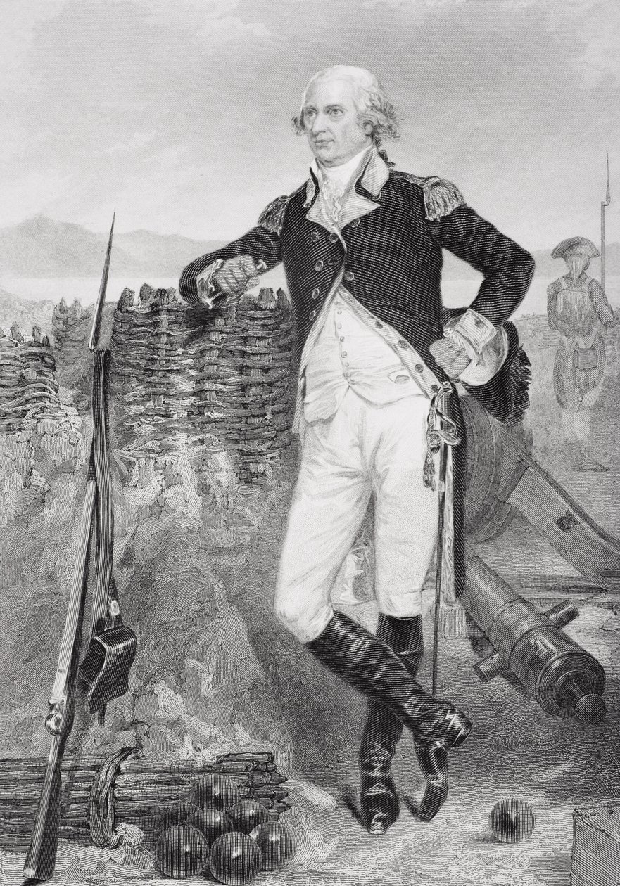 Ritratto di George Clinton (1739-1812) da Alonzo Chappel