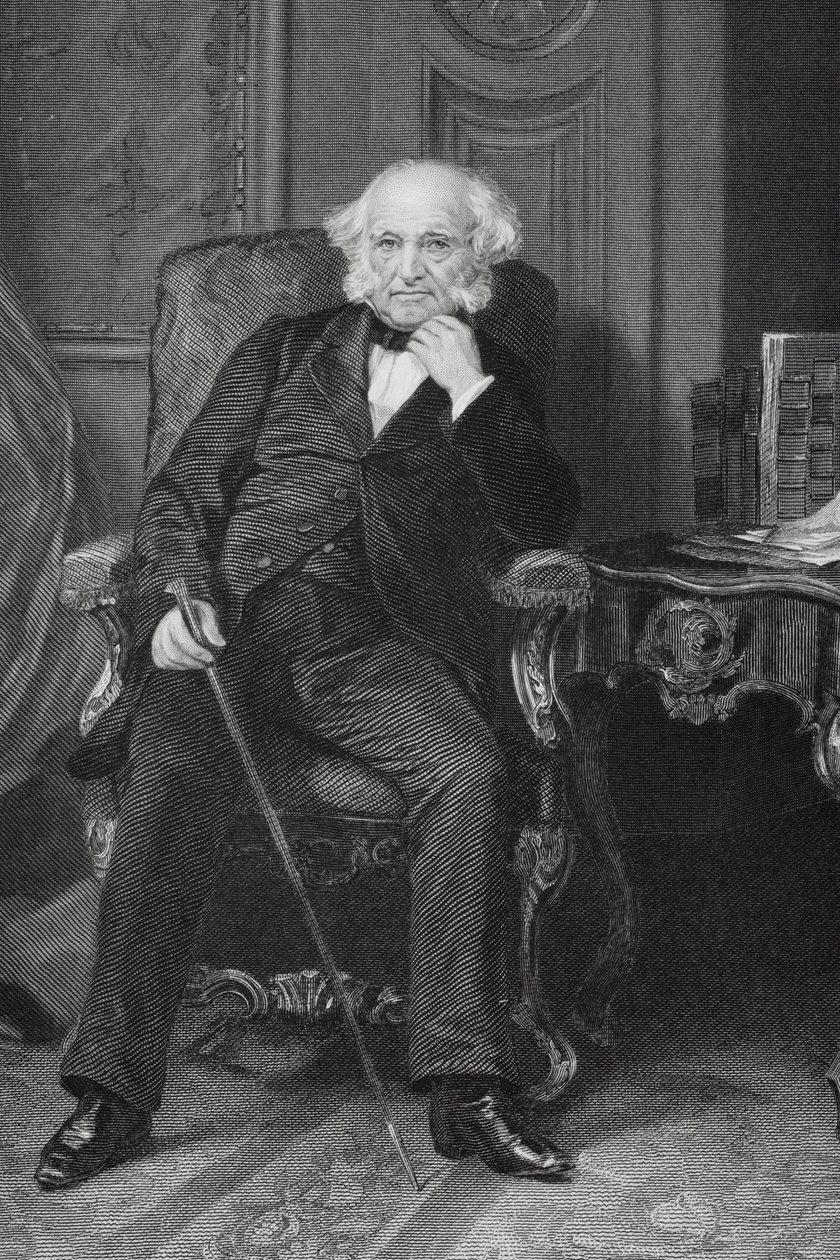 Ritratto di Martin Van Buren (1782-1862) da Alonzo Chappel