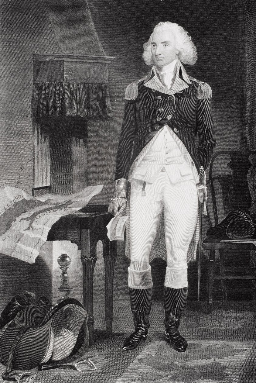 Ritratto di Philip Schuyler da Alonzo Chappel