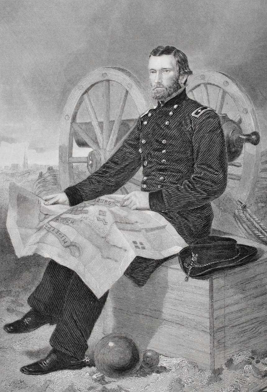 Ulysses S. Grant (1822-1885) da Alonzo Chappel