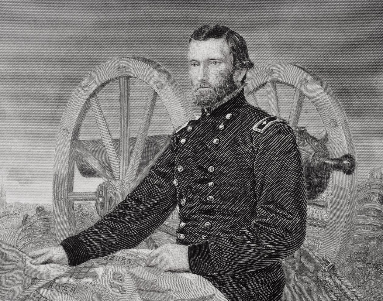 Ulysses S. Grant (1822-85) da Alonzo Chappel