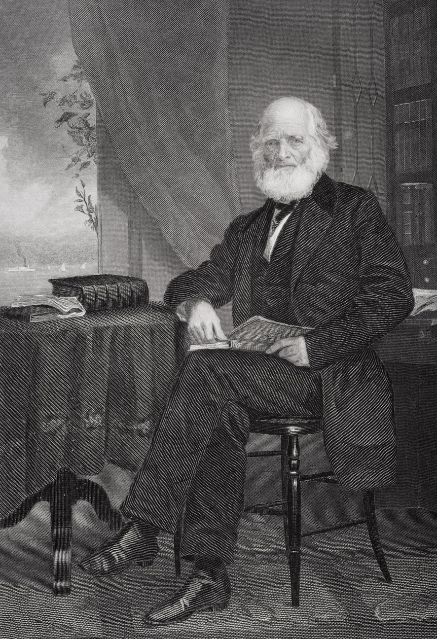 William Cullen Bryant (1794-1878) da Alonzo Chappel