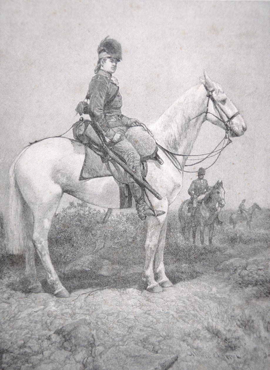 Henry Lee nel 1780, illustrazione da Harper