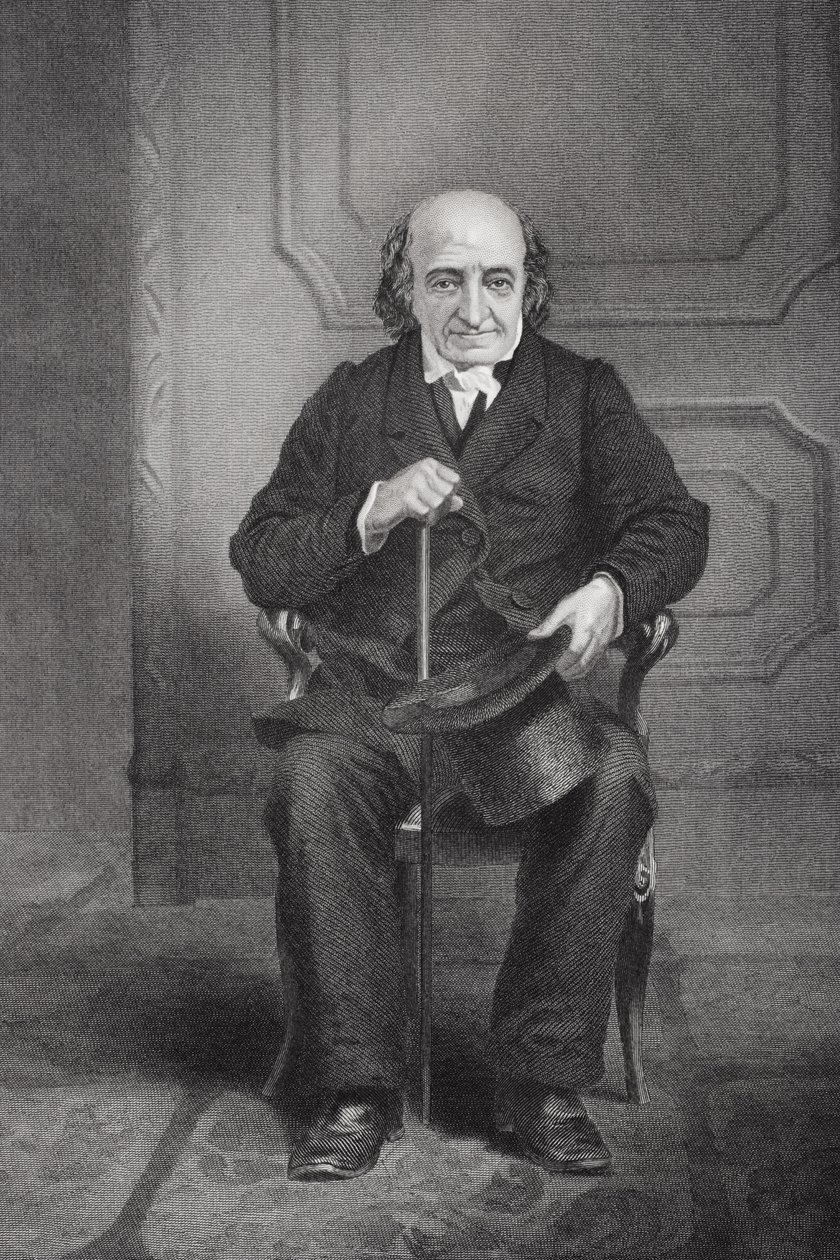 Ritratto di Albert Gallatin (1761-1849) da Alonzo Chappel
