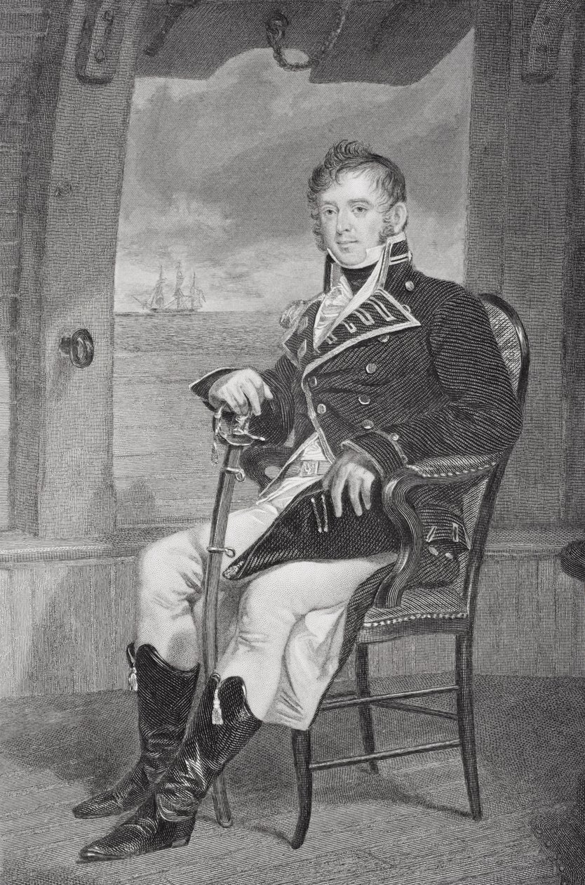 Ritratto di James Lawrence (1781-1813) da Alonzo Chappel