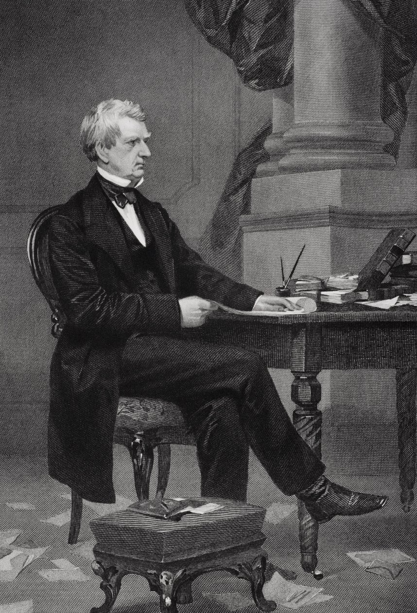 Ritratto di William Henry Seward (1801-72) da Alonzo Chappel